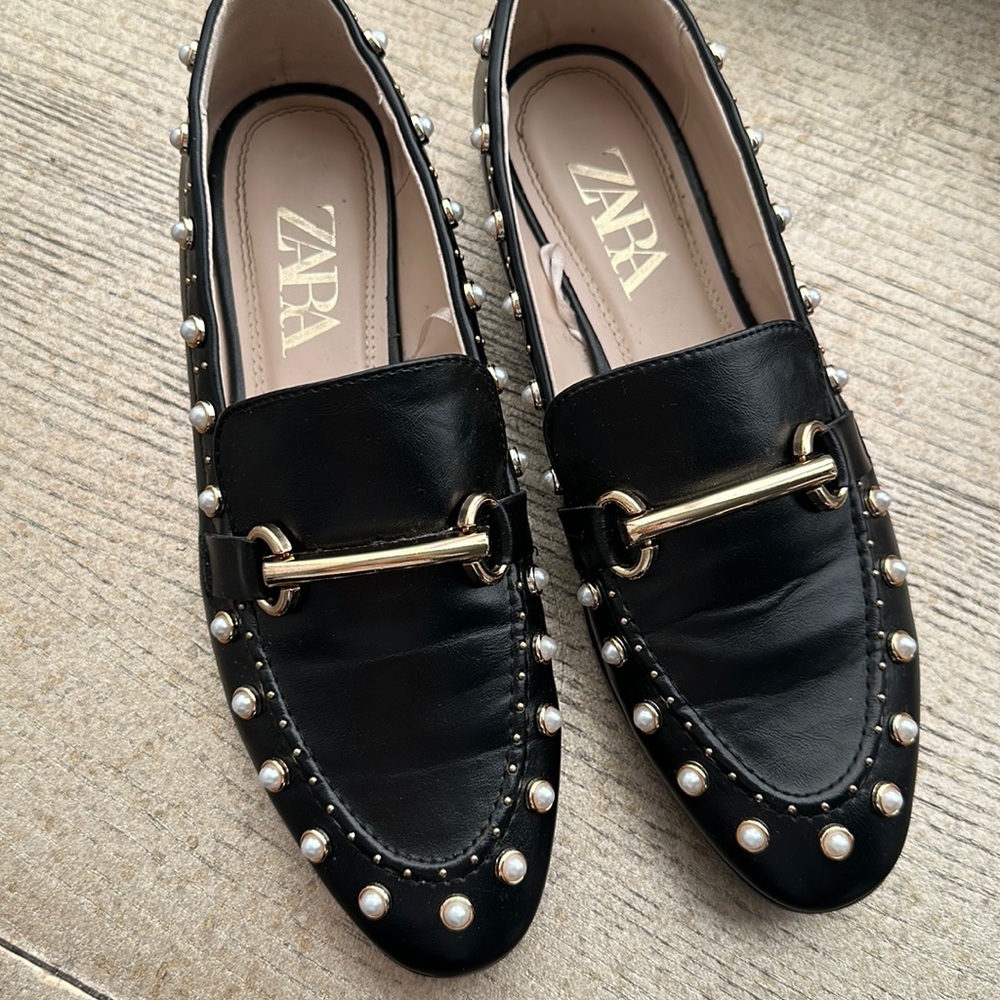 Zara black shoes